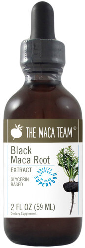 Black maca liquid extract - Shop TheMacaTeam.com.