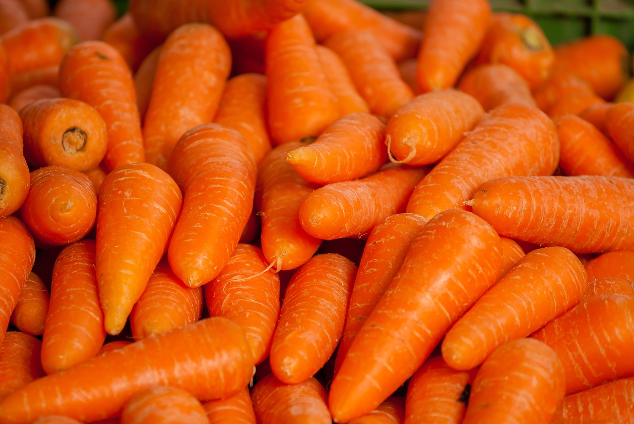 a lot of carrots