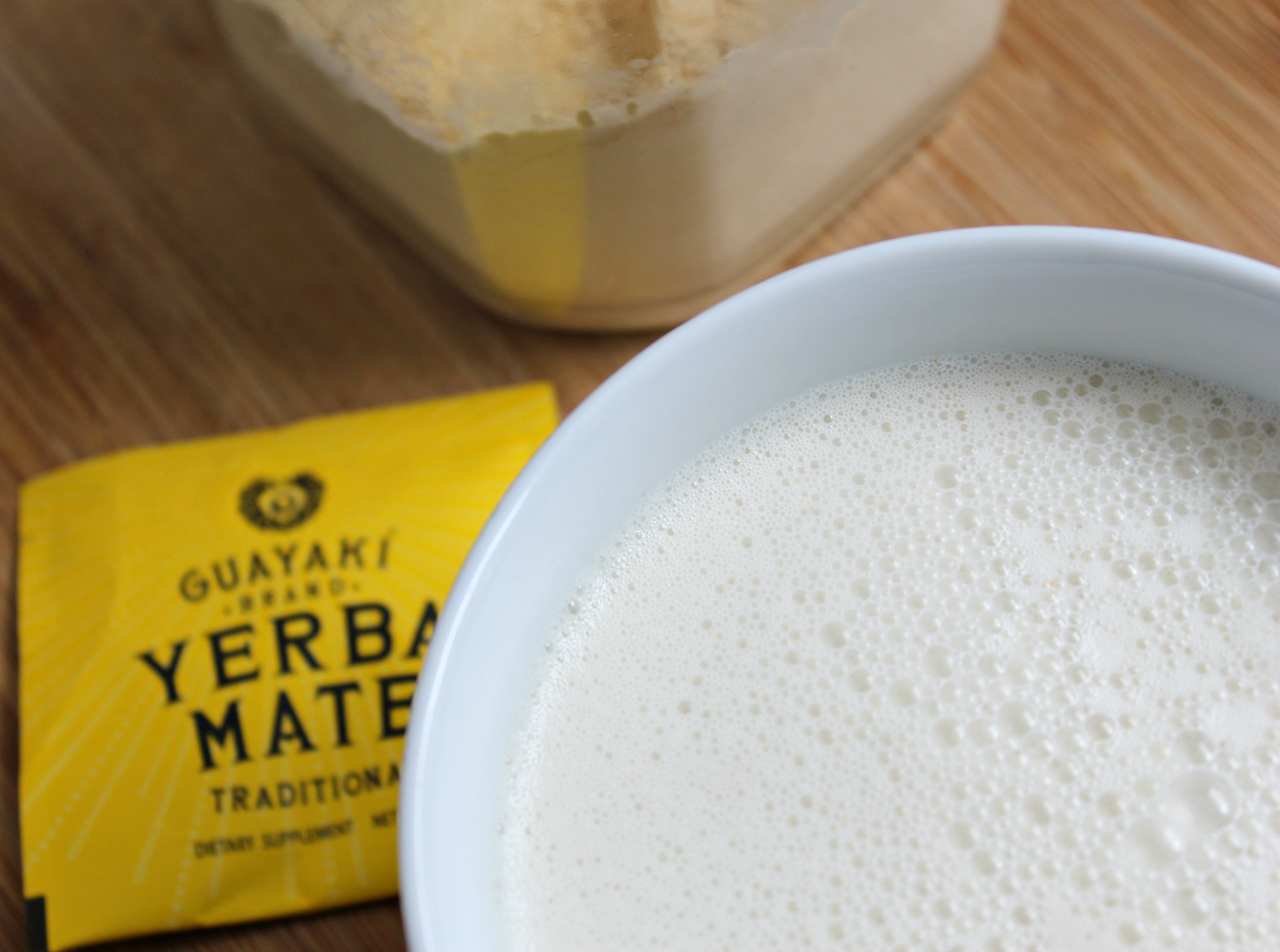 Coconut maca mate tea - Shop TheMacaTeam.com.