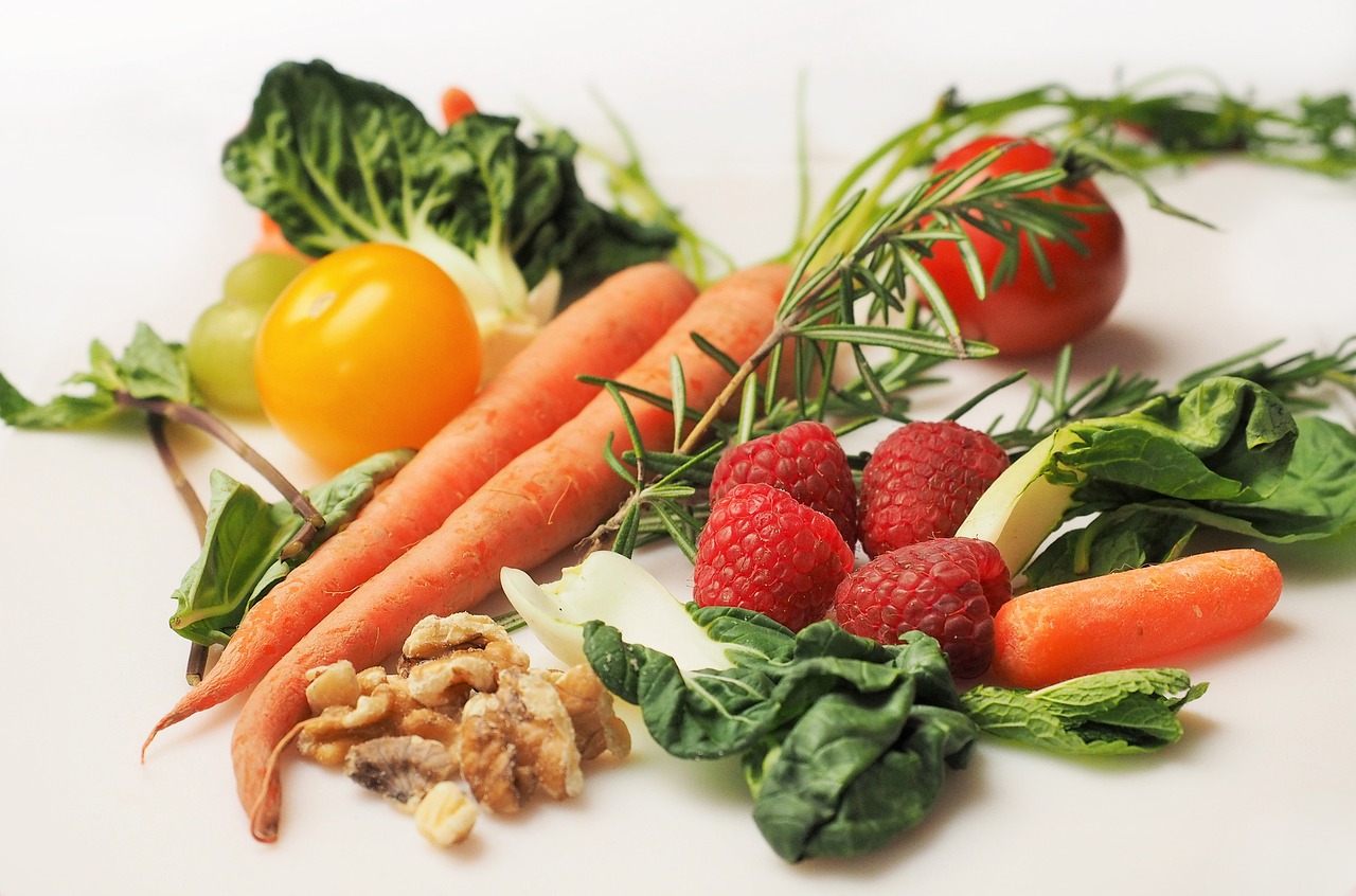 assorted fruits and vegetables