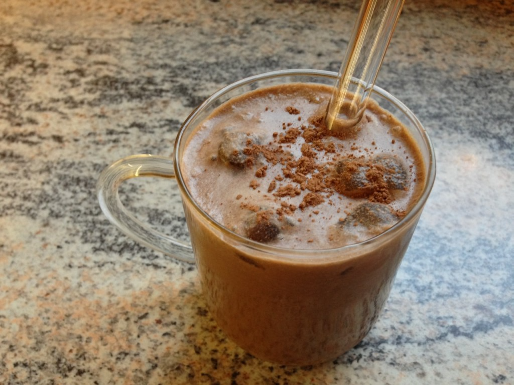 iced maca mocha frappe - shop themacateam.com.