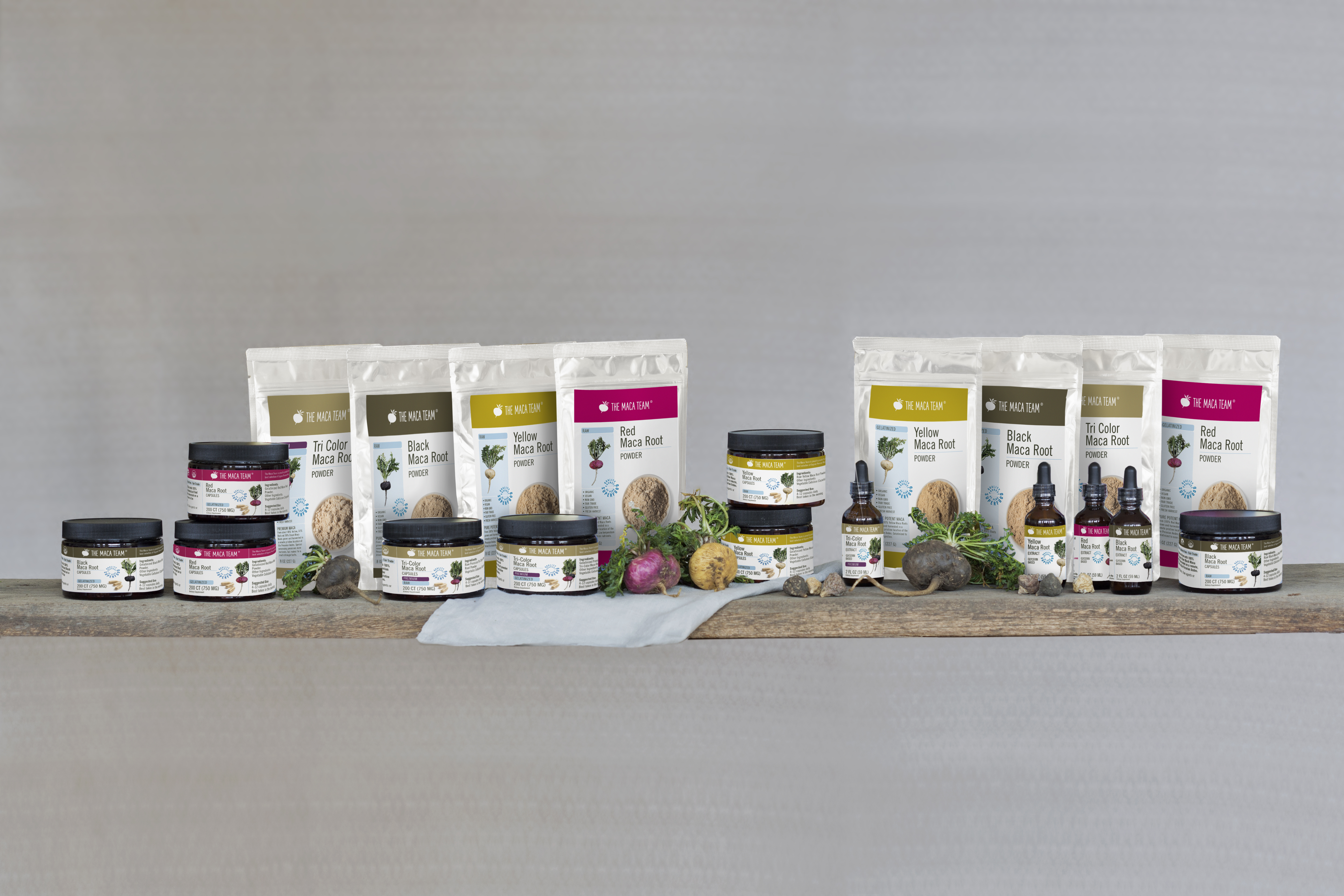 full range of maca products - shop themacateam.com. 
