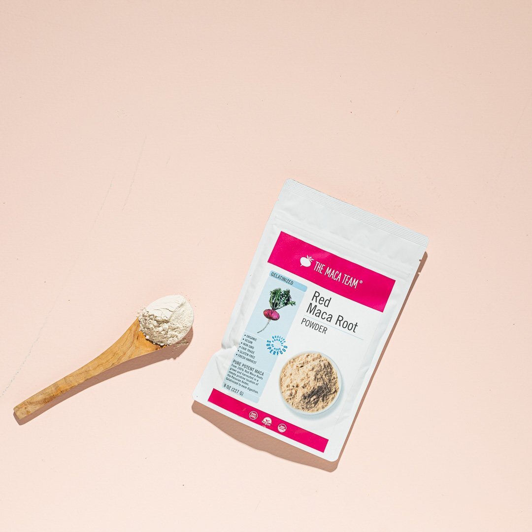 Red maca powder for women - Shop TheMacaTeam.com. 