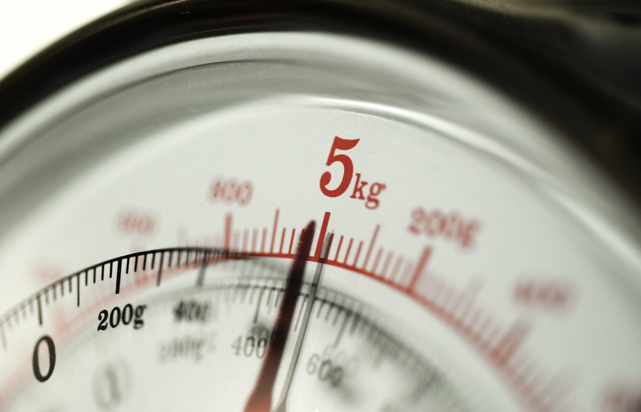 scale weight at 5kg