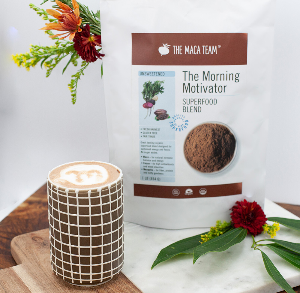 The Morning Motivator unsweetened - Shop TheMacaTeam.com. 