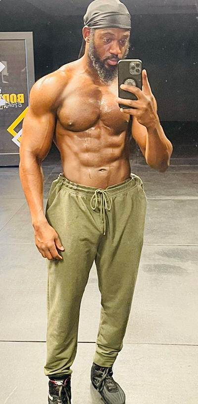 Y'Latio Jones competitive bodybuilder and coach - The Maca Team ambassador