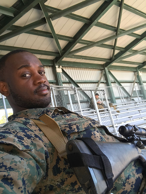 Y'Latio Jones United States Marine Corps veteran