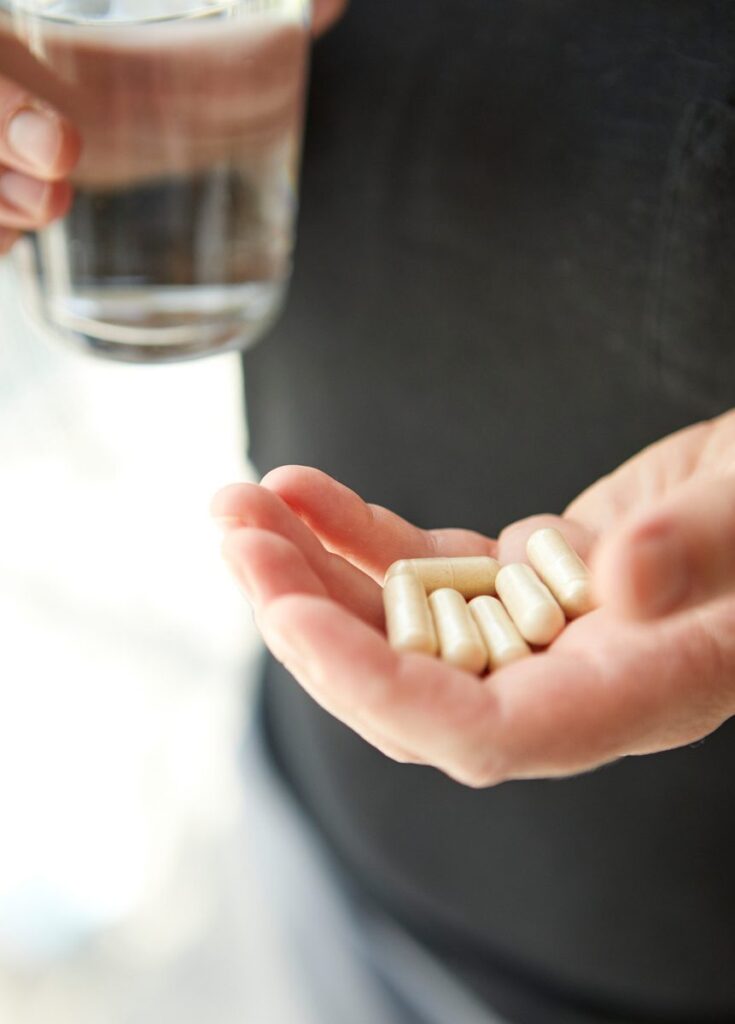 Taking maca capsules as part of a consistent daily routine