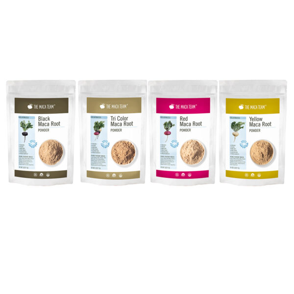 Organic Gelatinized Maca Powder Sampler Package from The Maca Team
