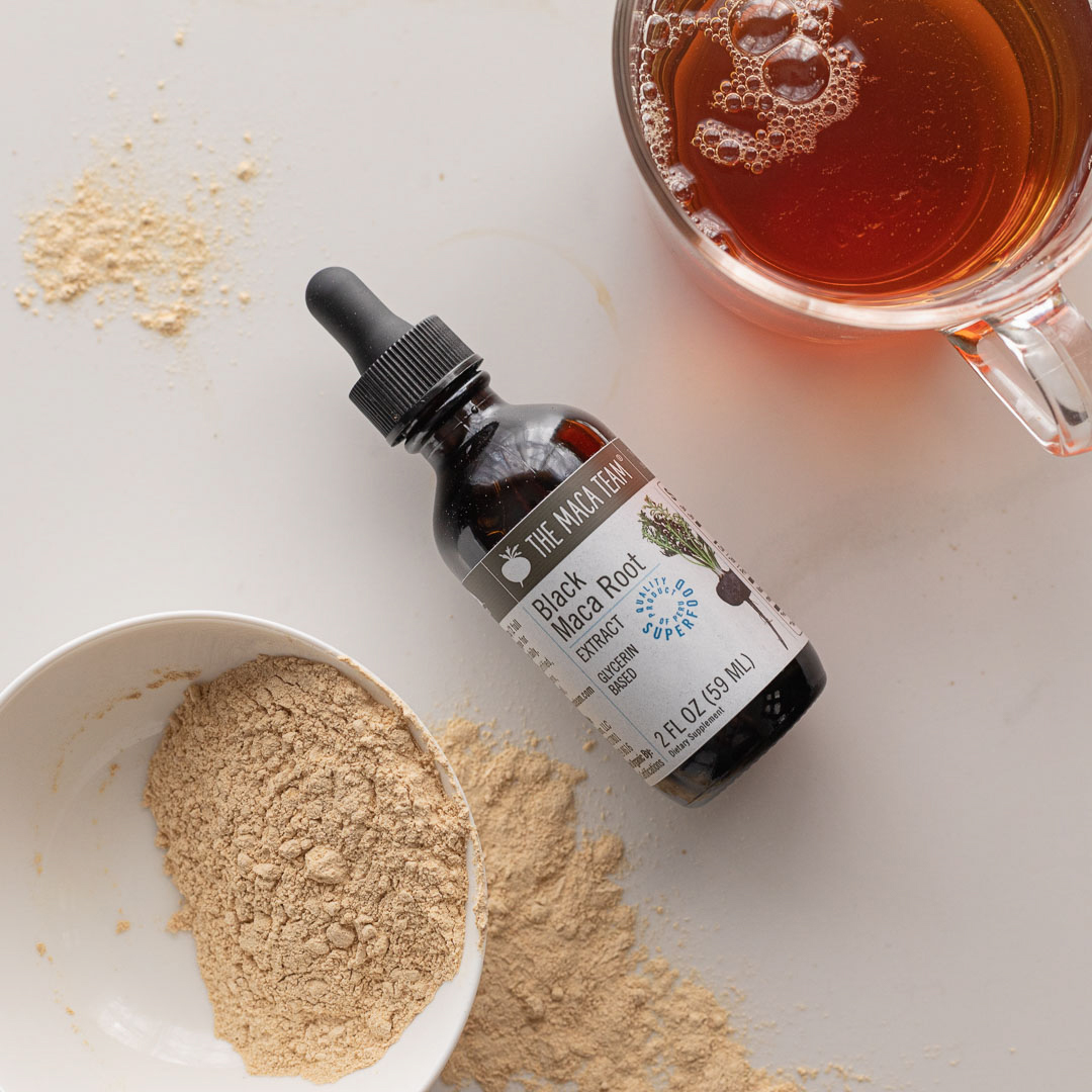Liquid Maca Root Extract Liquid maca extract and maca root drops from The Maca Team