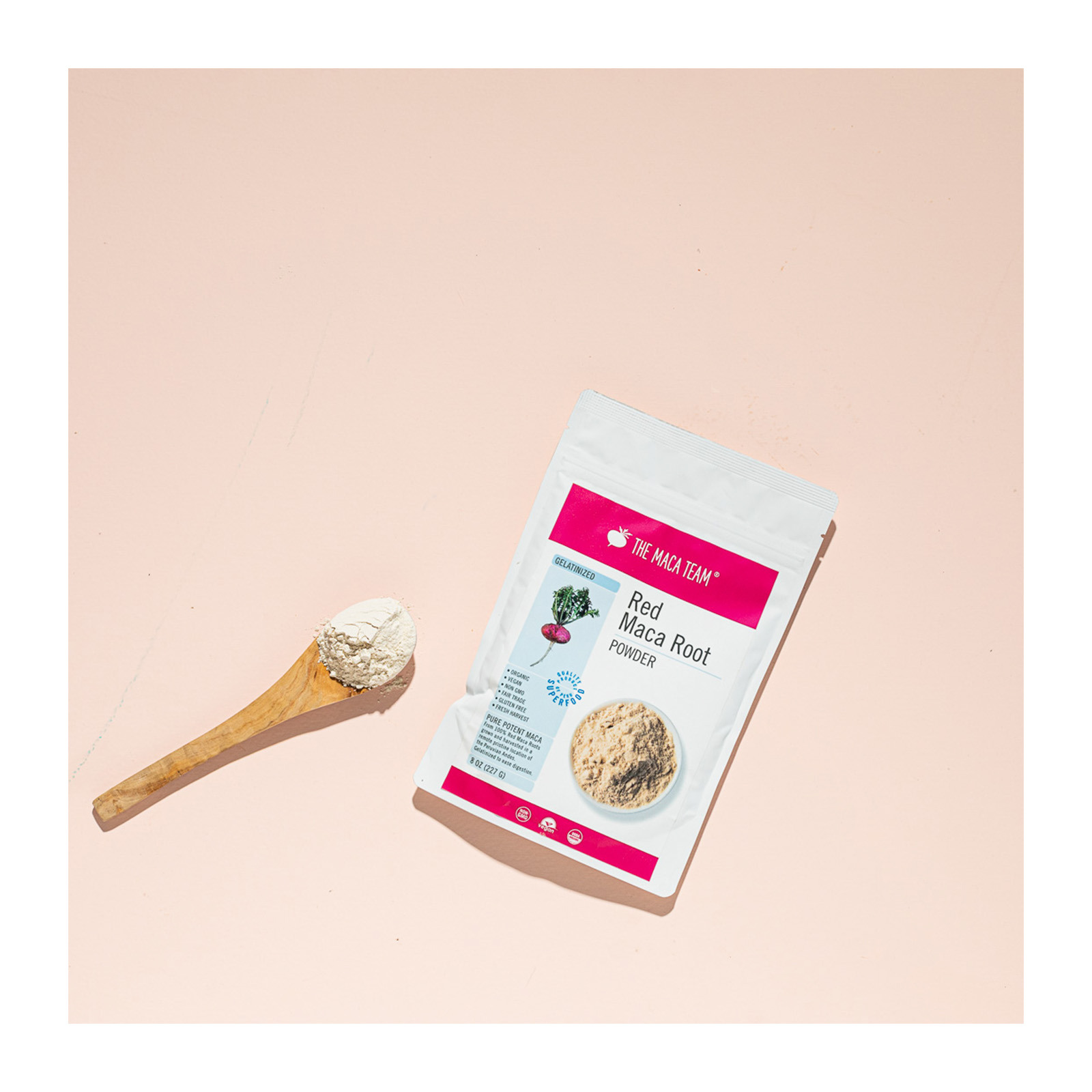Organic Gelatinized Red Maca Powder From The Maca Team Lifestyle Image