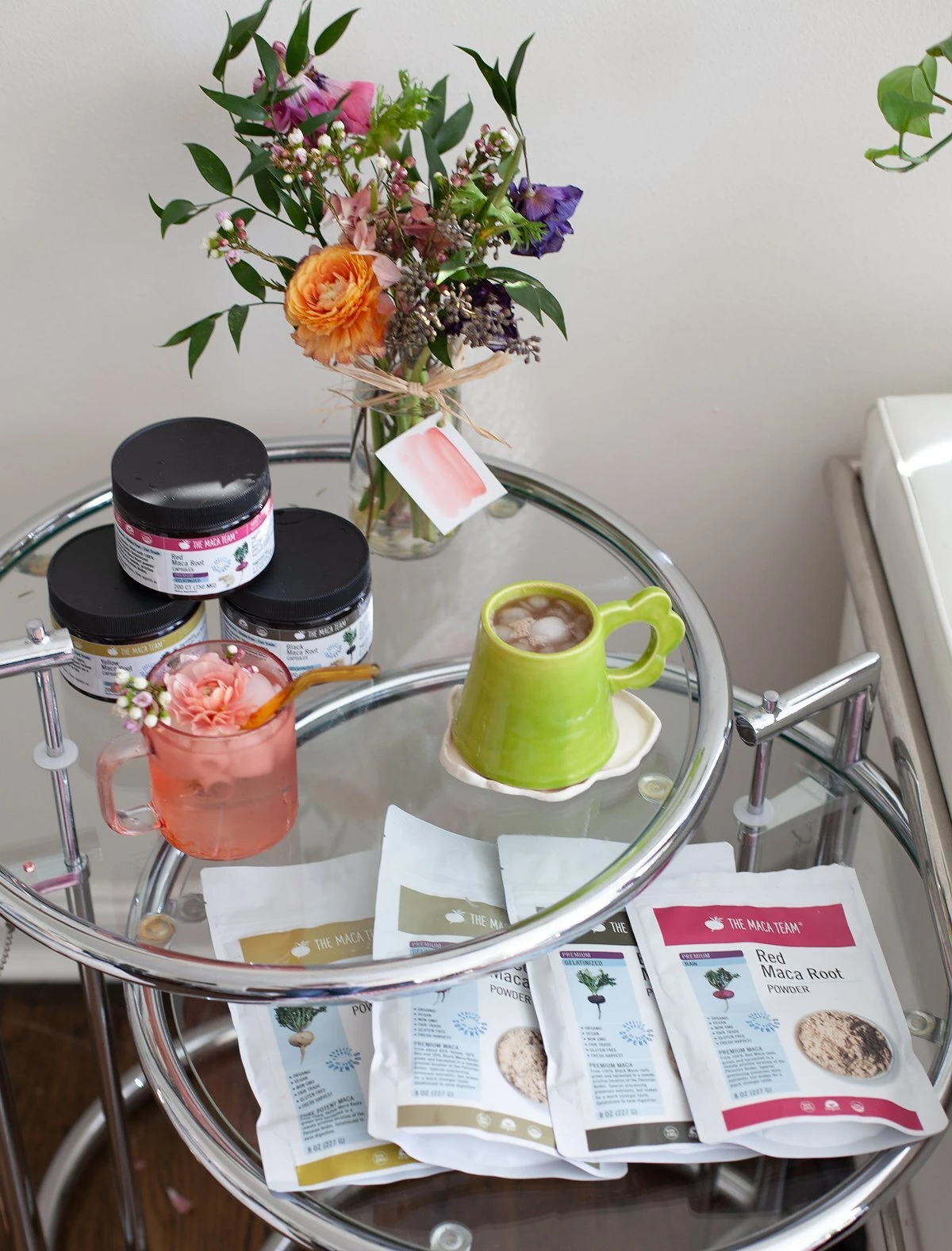 organic maca powders and capsules from The Maca Team