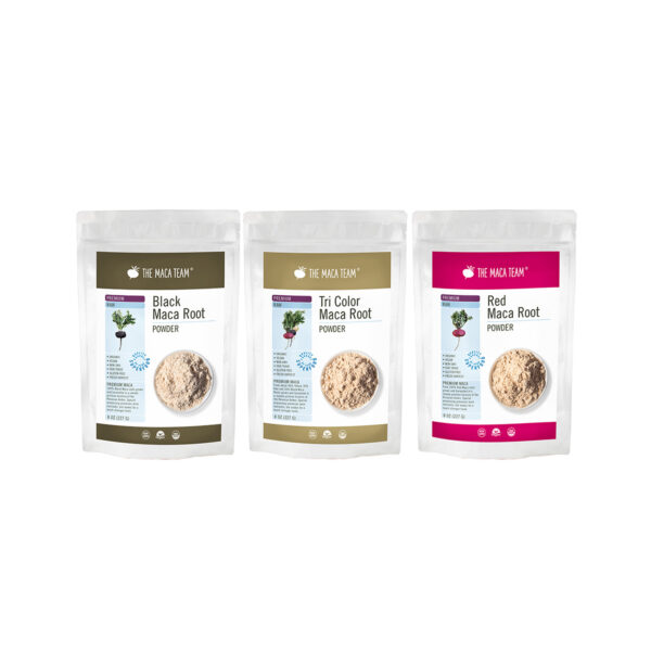 Organic Premium Raw Maca Powder Sampler Package from The Maca Team