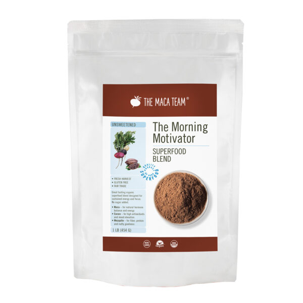 Maca Coffee Unsweetened Blend From The Maca Team Package
