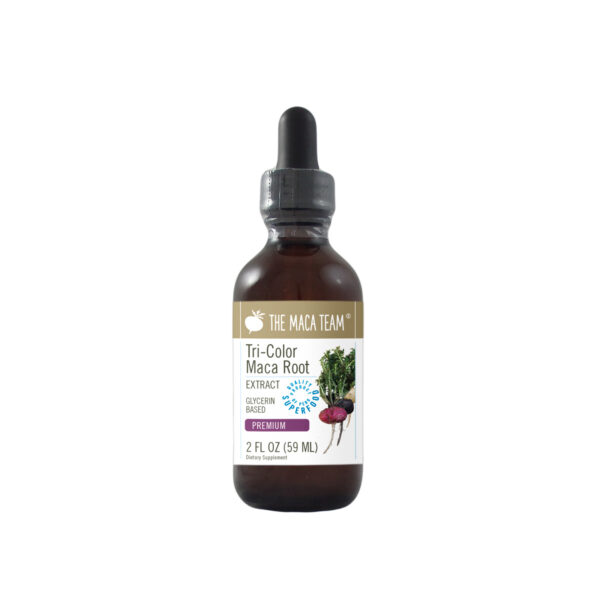 Tri Color Premium Maca Extract from The Maca Team - Liquid, Non-Alcohol Based
